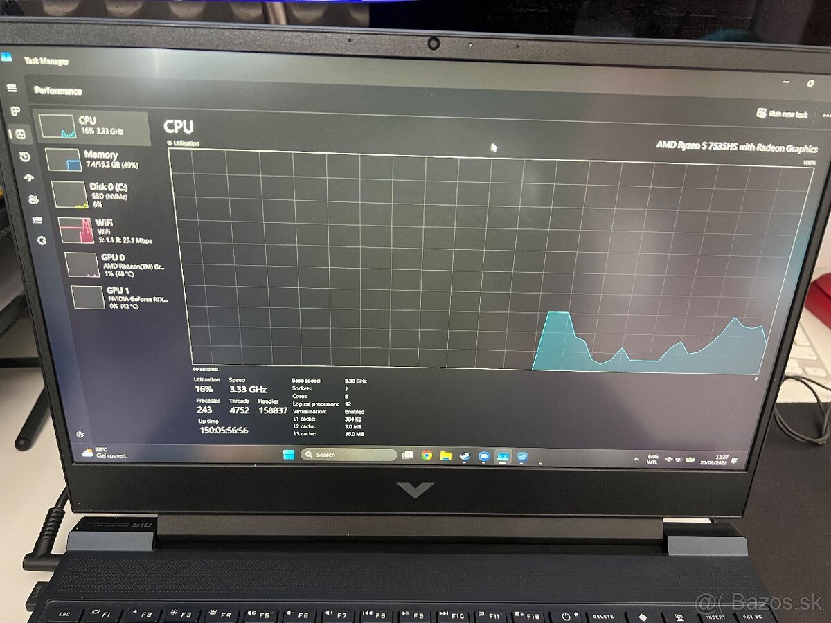 HP Victus RTX 2050 - 4