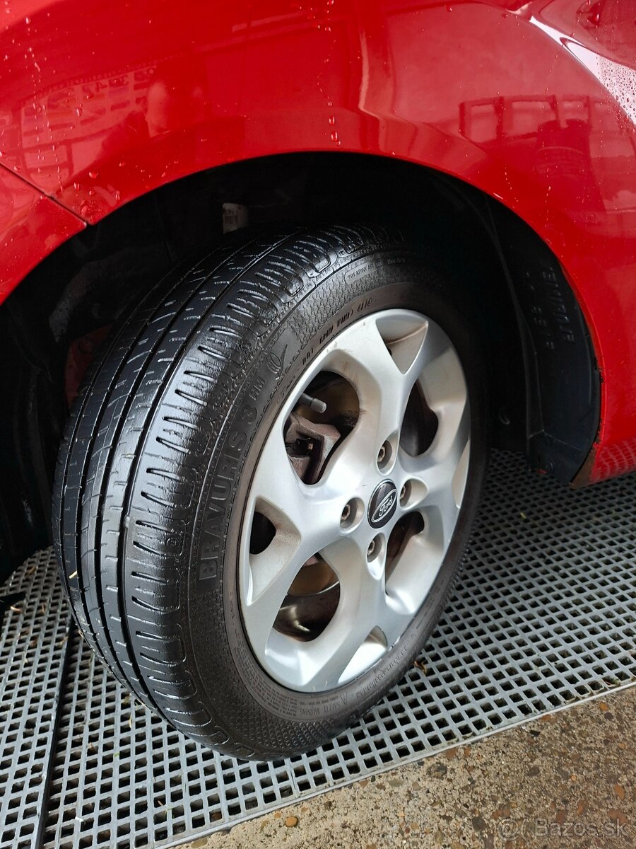 Alu hliníkové disky 4x108 Ford + Pneumatiky 195/50 R15 - 4