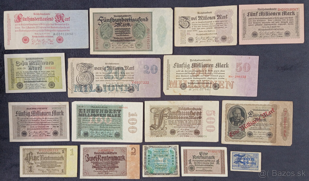 Bankovky Nemecko - 4