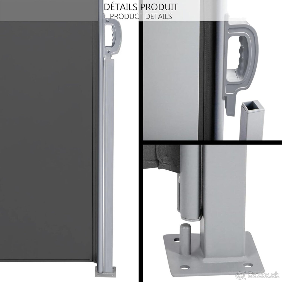 Výsuvná bočná markíza "VOUNOT" - 4