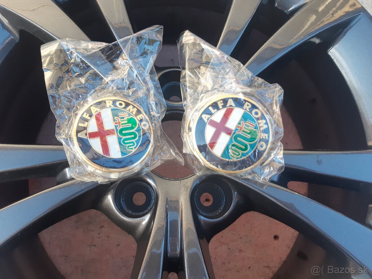 Predám original disky na alfa romeo 5x110 R16 7J ET41 - 4