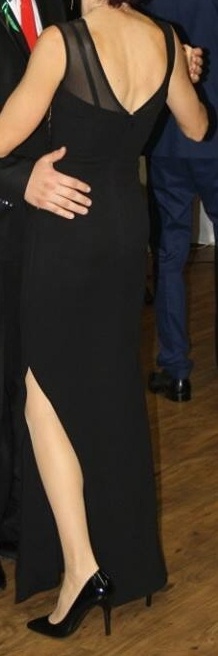luxusné spoločenské šaty XS/S - 4
