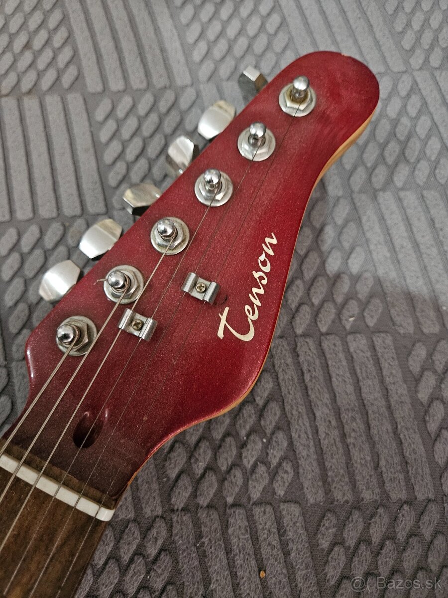 TENSON gytara+looper s efektami+káble,obal,struny - 4