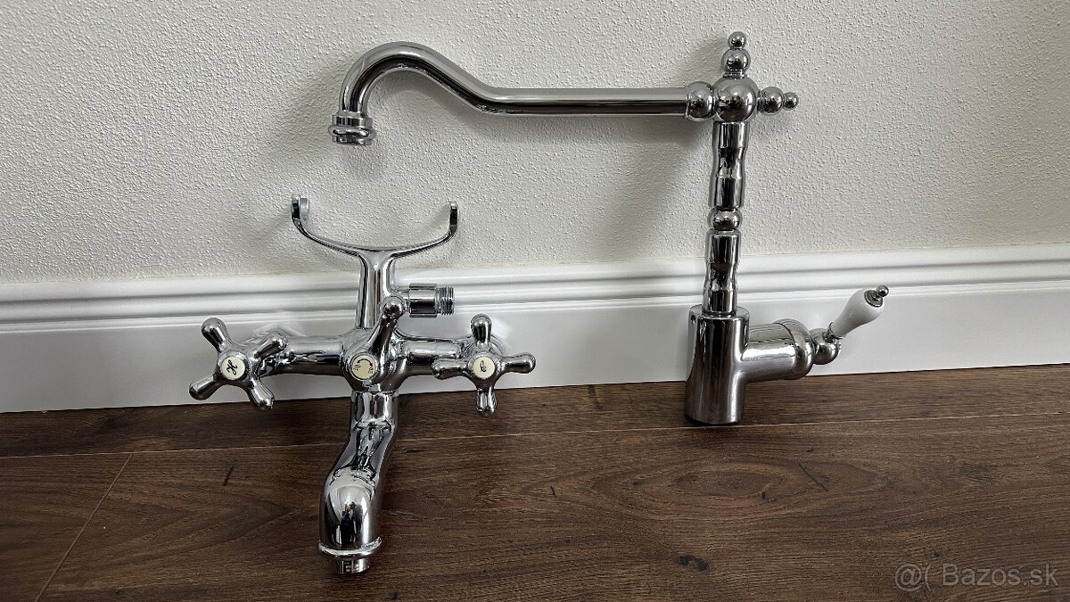 Rustikálny set – 3 batérie + umývadlo - 4