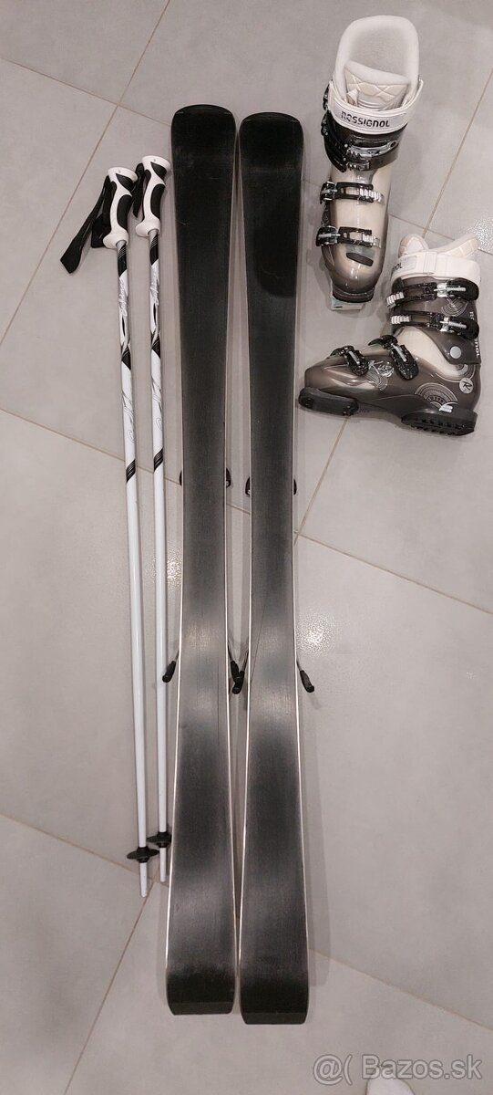 Lyže, lyžiarky a paličky - 4