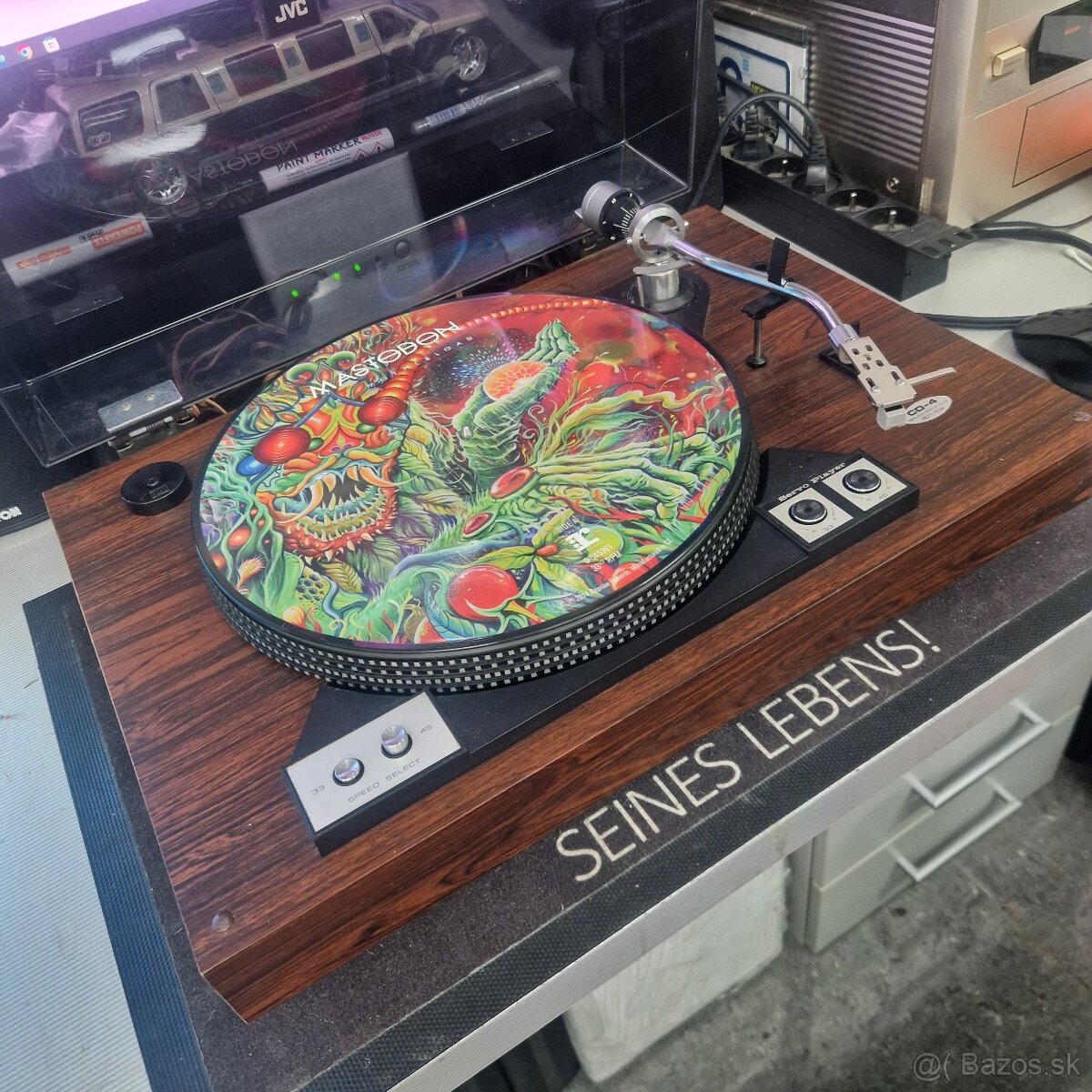 JVC GL-500 CD4...4 kanálový gramofon , DC servo , prenoska A - 4