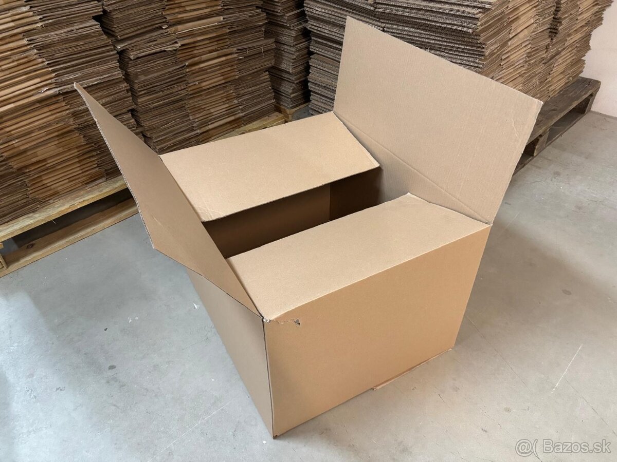 Kartonove krabice - čisté, suché, nepotrhané - 4