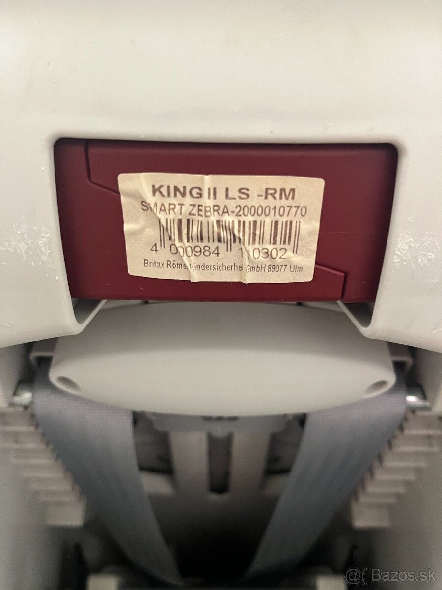Britax Römer King Plus 2014 Smart Zebra - 4