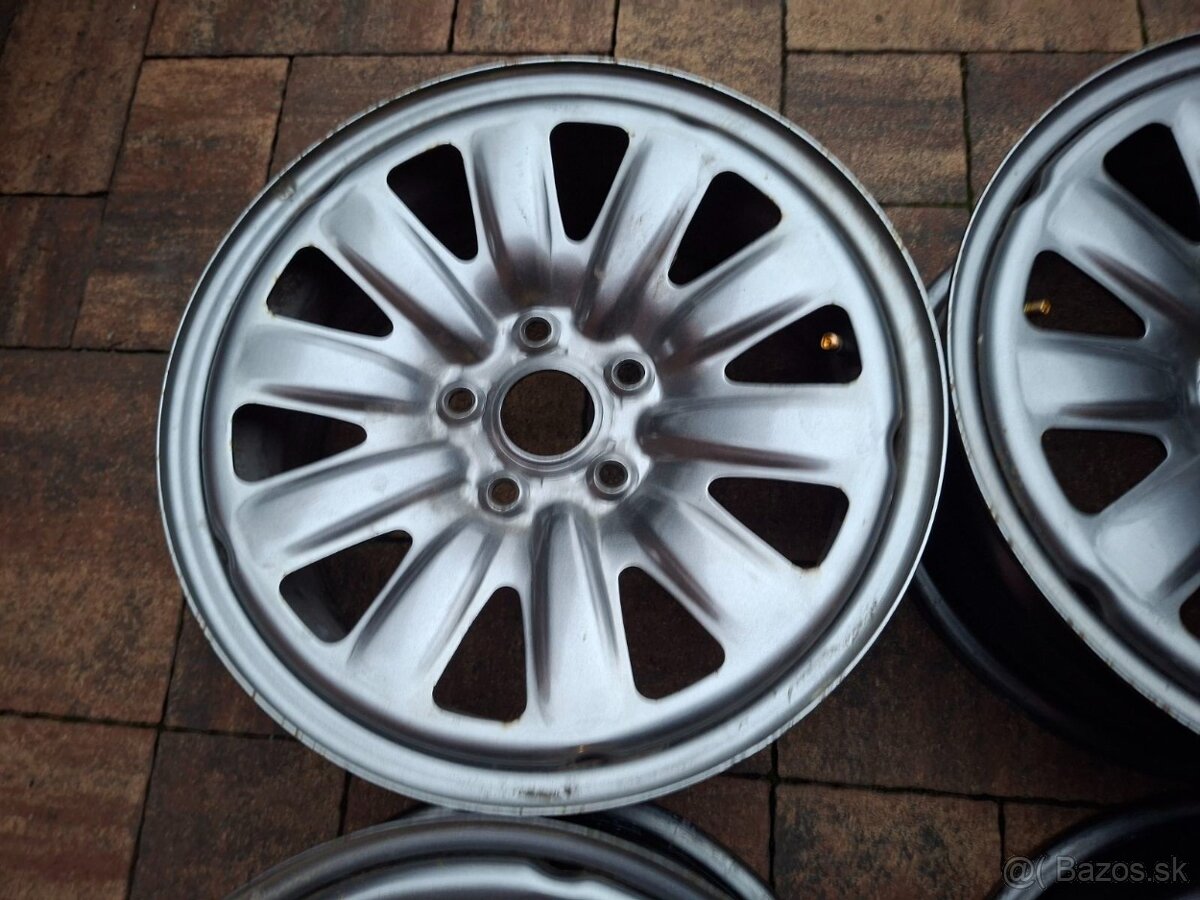Plechové disky Škoda R16, 5x112 - 4
