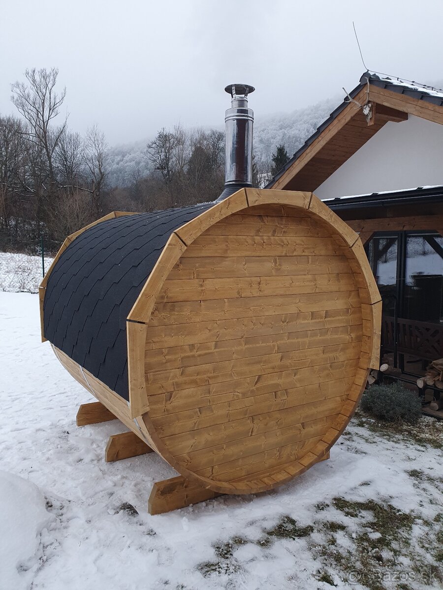 Fínska sudová sauna - 4