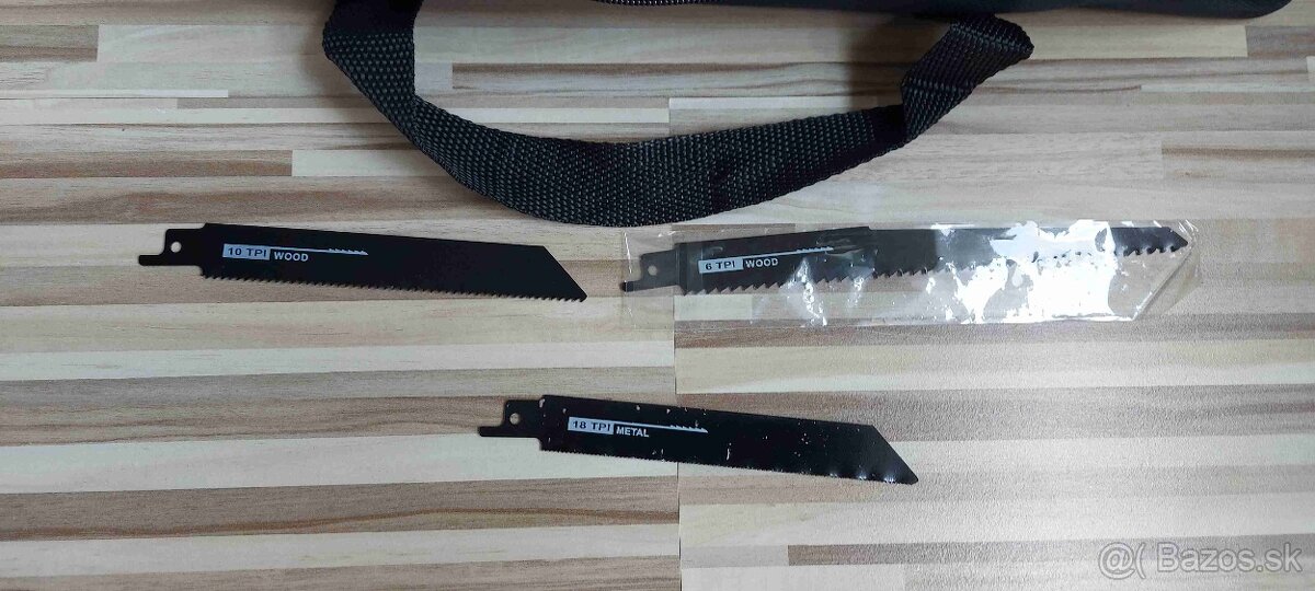 Aku píla Ocaska + pílové listy pre Aku Makita 18V, NEW. - 4