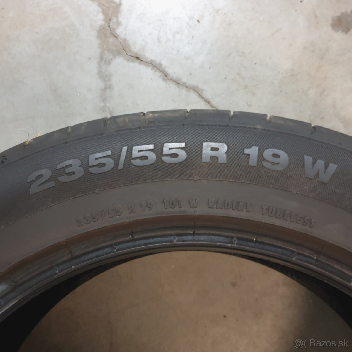 Letné pneumatiky 235/55 R19 CONTINENTAL - 4