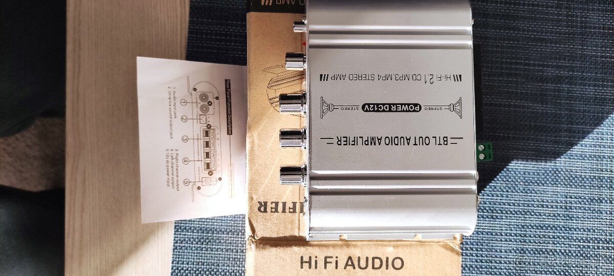 Zosilňovača ST 838 - 4
