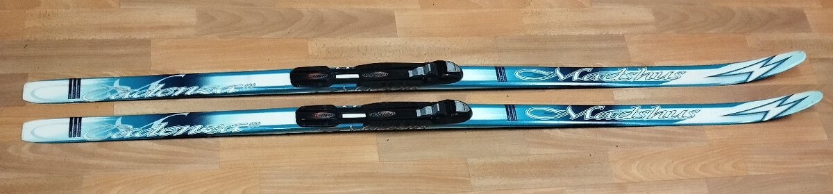 Predám bežky MADSHUS 158cm,šupiny.NNN. - 4