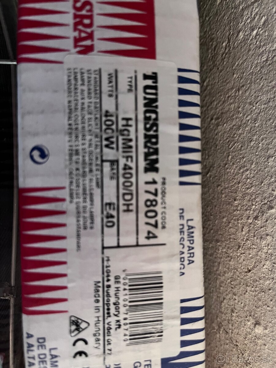 Halogenidová výbojka 400W - 4