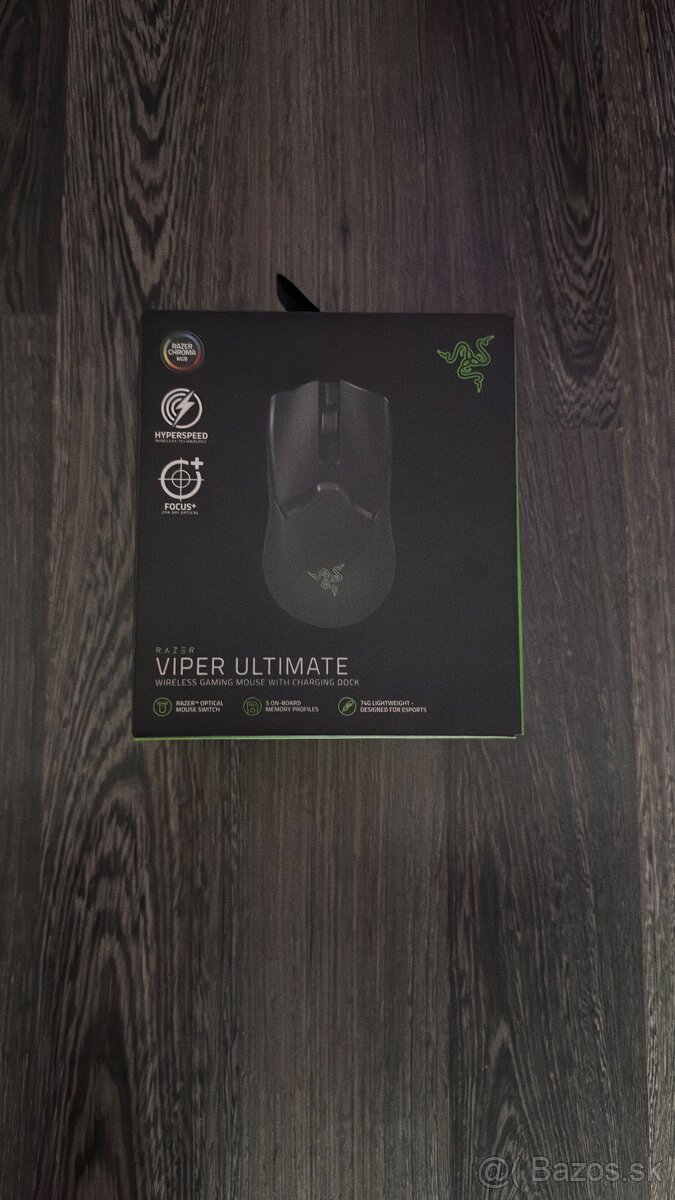 Predám hernú myš Razer viper ultimate - 4
