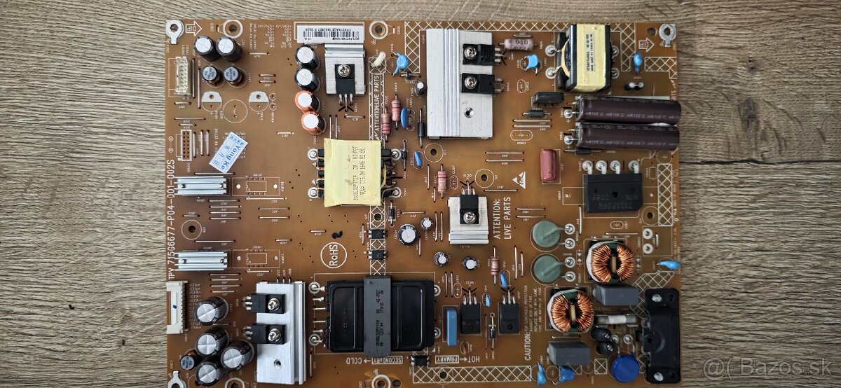 Zdroj pre TV Philips, označene zdroja: 715G6677-P04-001-002S - 4