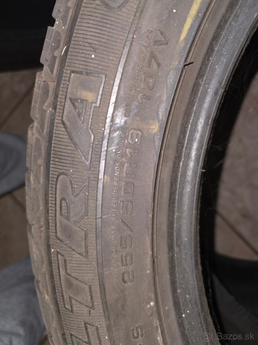 zimné pnematiky 255/50/r19 bmw x6, x5 run flat - 4