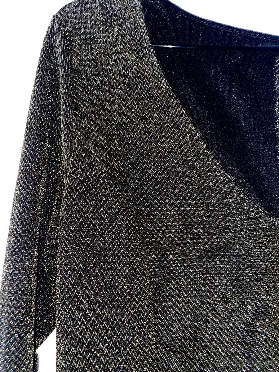 Trblietave elasticke saty Springfield velkost L - 4