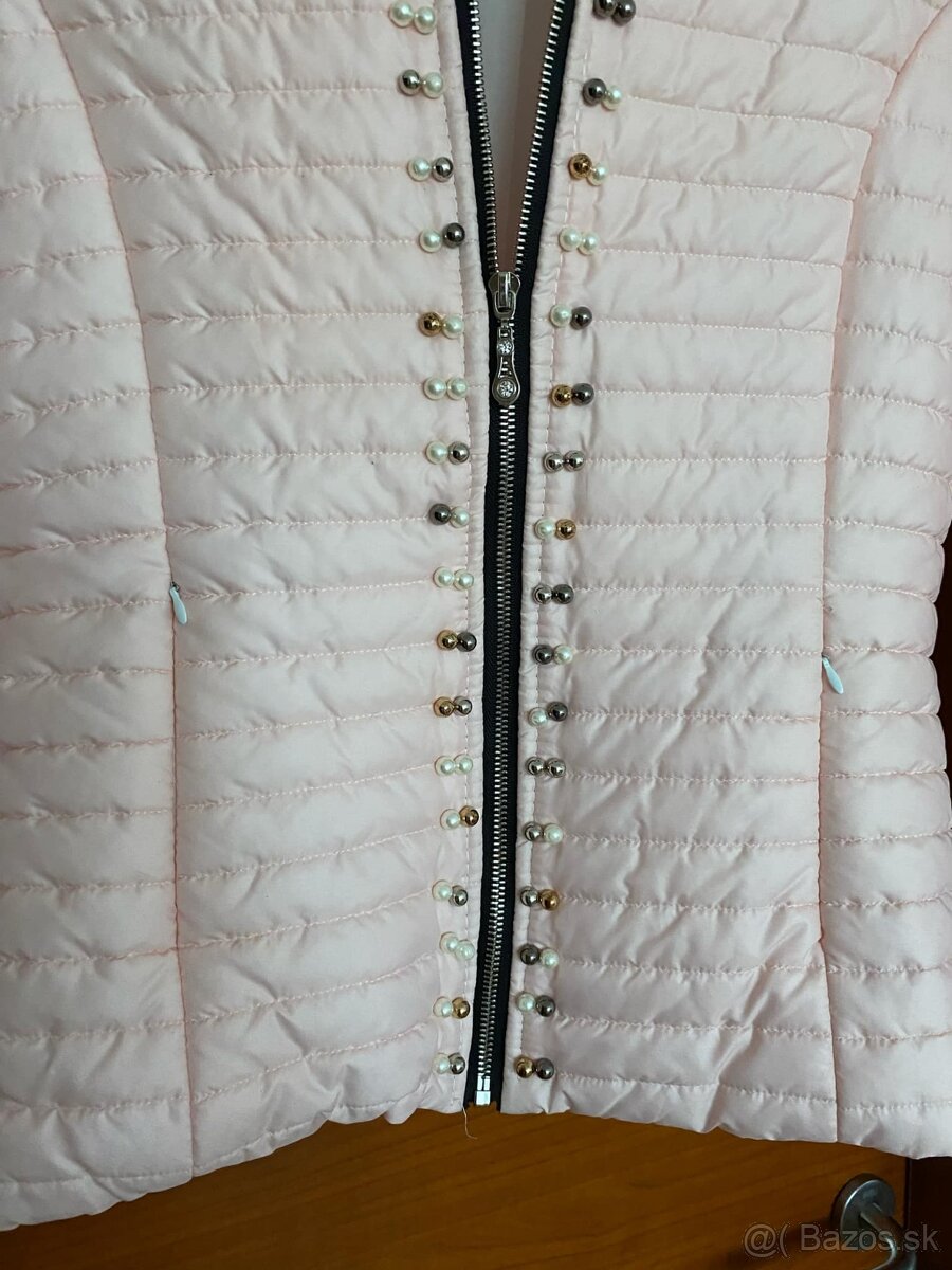 Ružová prechodná bunda - 4