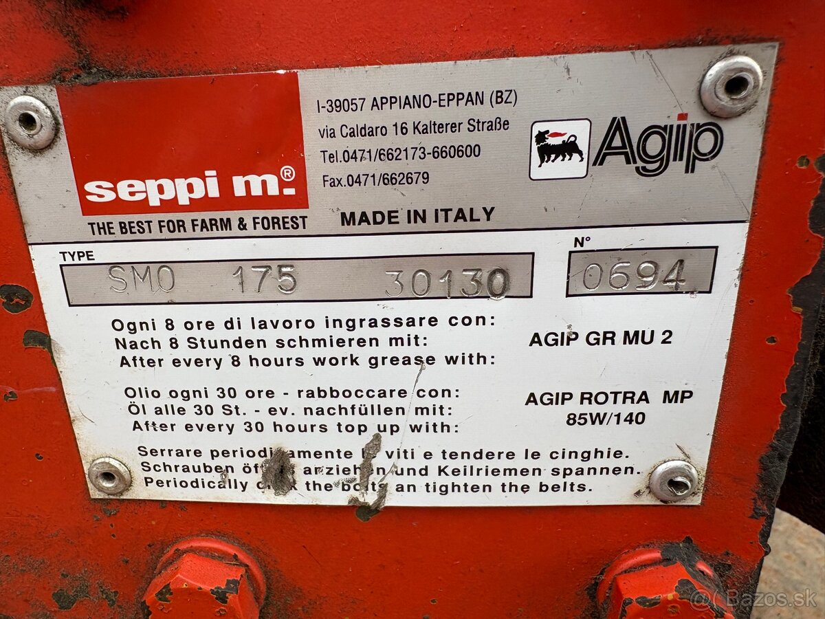 Mulčovač seppi smo 175 - 4