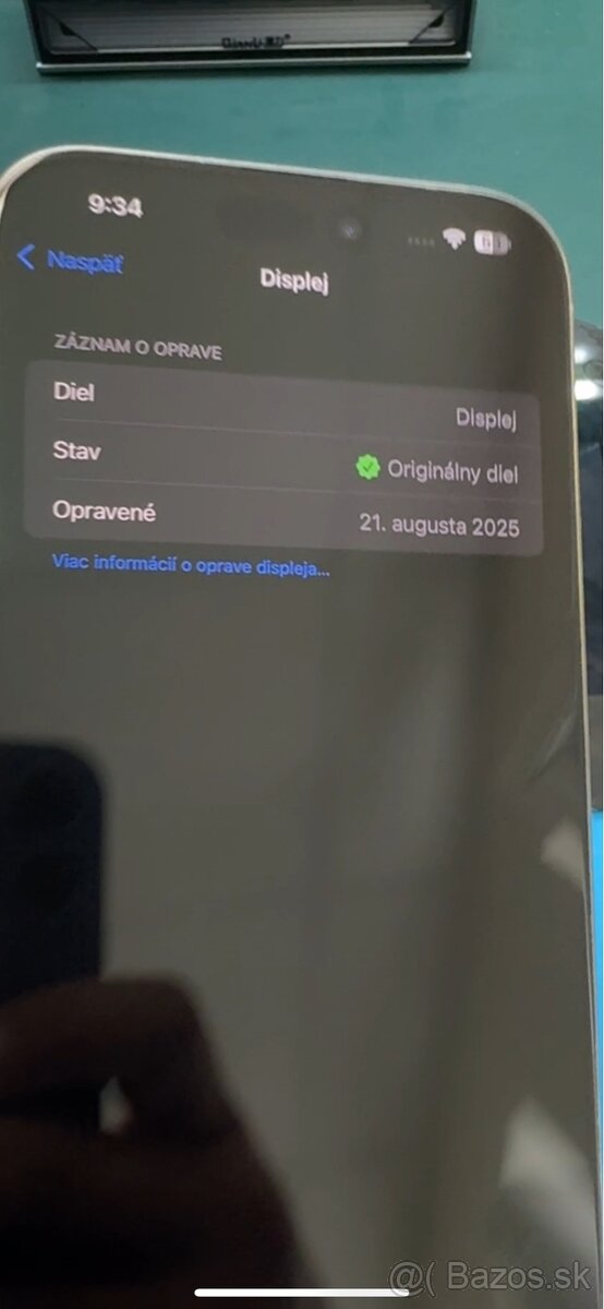 iPhone 16 Pro (Service Pack) displej - 4