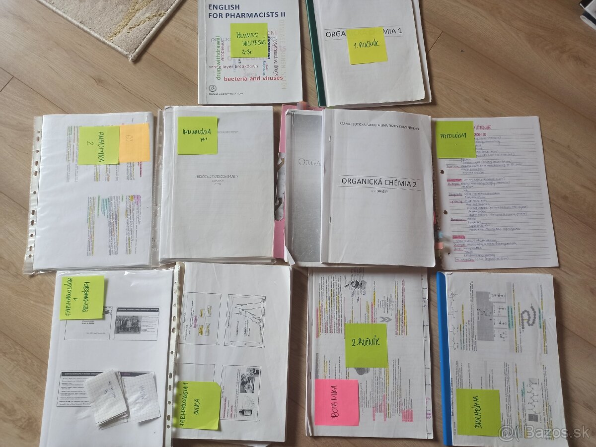 Materiály 2. Ročník farmácia - 4