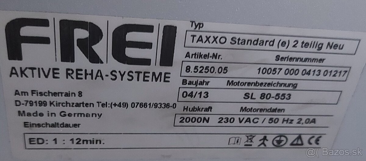 Elektrické masážne lehátko - 4