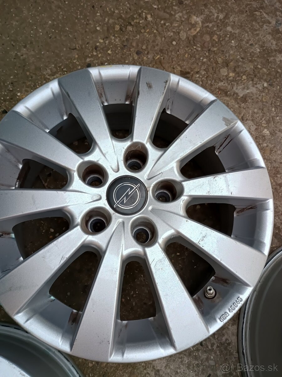 Hliníkové disky na Opel Meriva - 4
