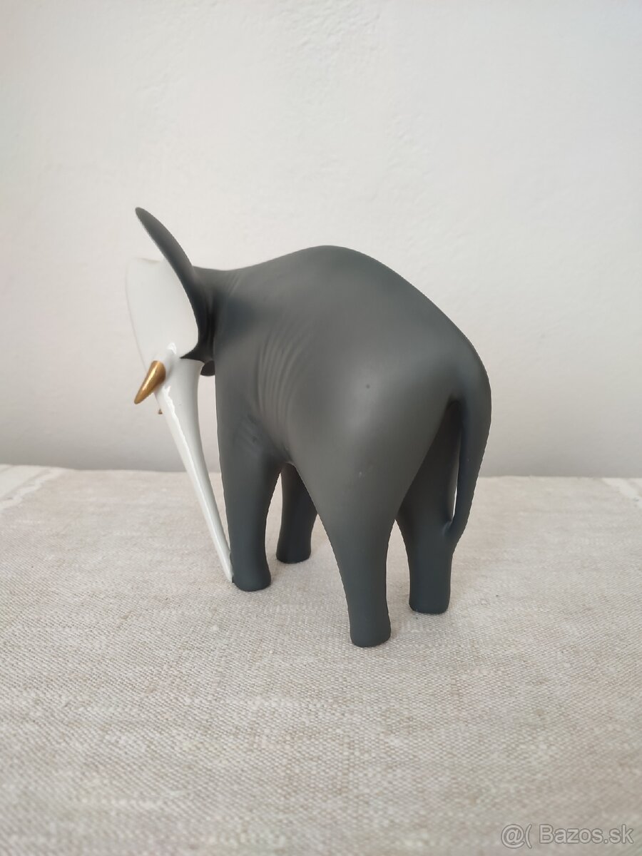 Royal dux porcelánová soška slon
- 4