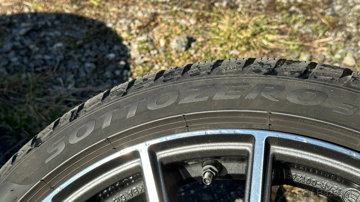 Predám Disky 19" so zimnými pneu a TMPS - 4