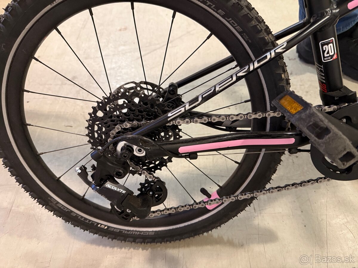 Bicykel Superior team 20 detský - 4