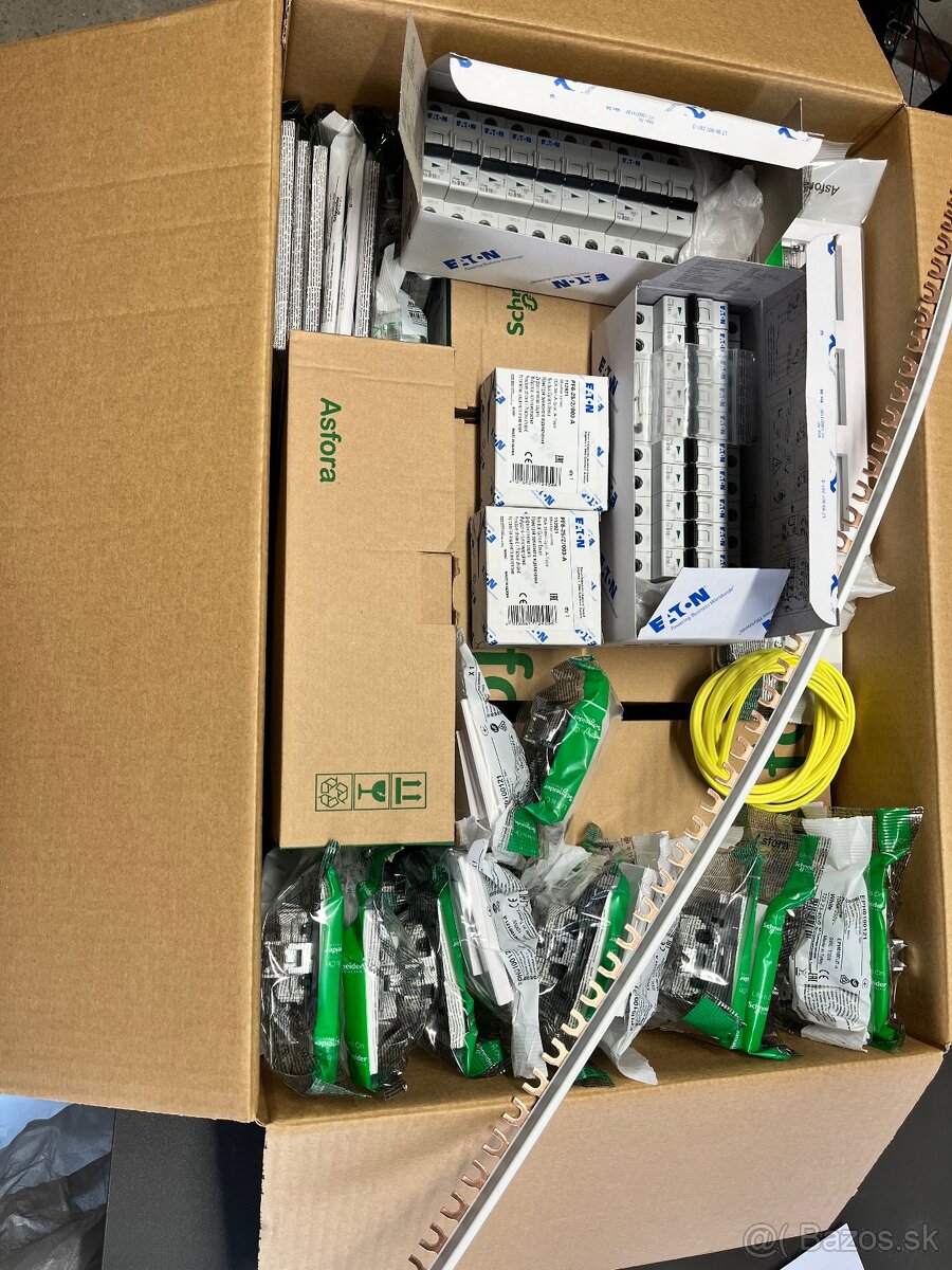 EATON, prúdové chrániče, ističe, rozvádzače, elektromaterial - 4