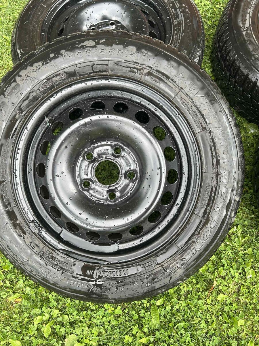 Plechové disky 195/65 R15 - 4