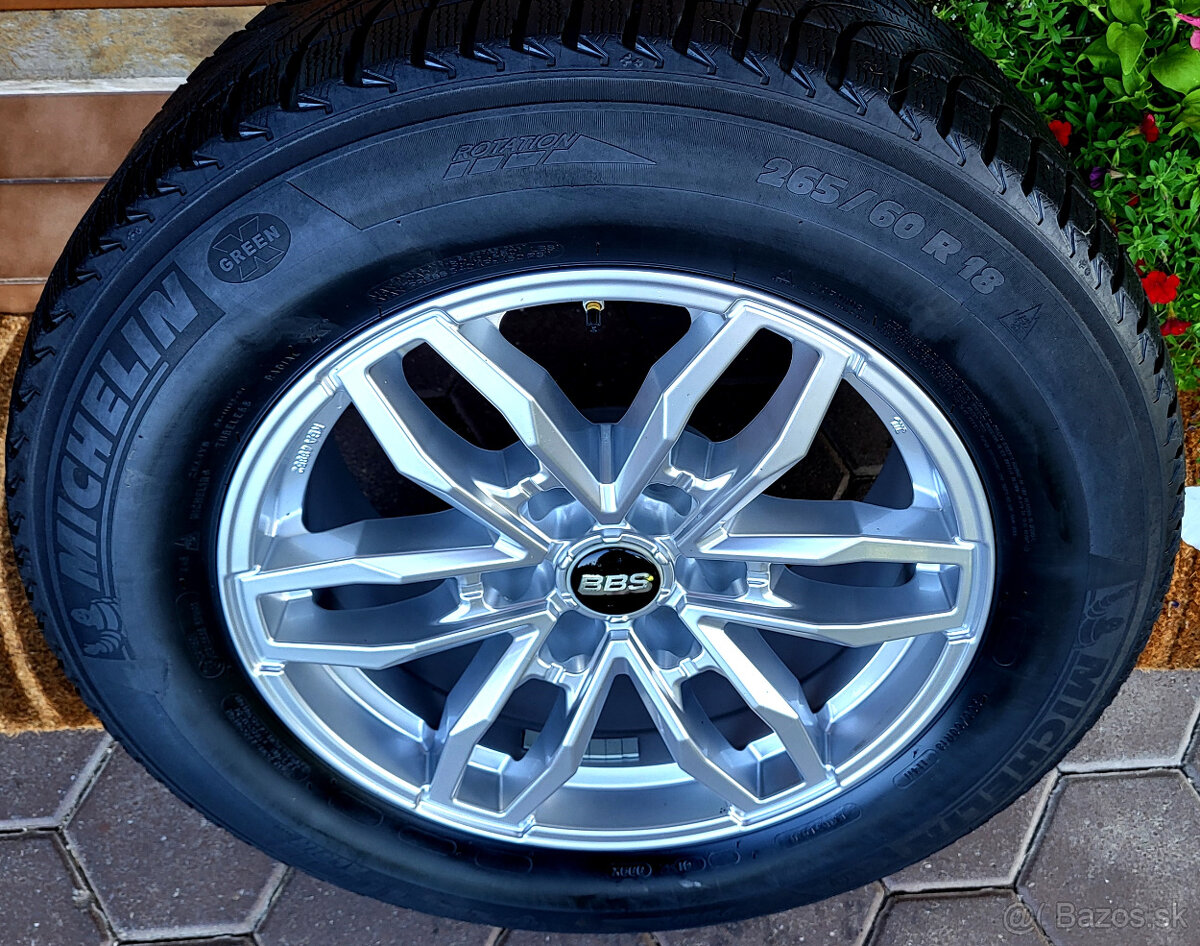 alu R18 6x139,7 senzory, zimné pneu 265/60, Ford Ranger - 4