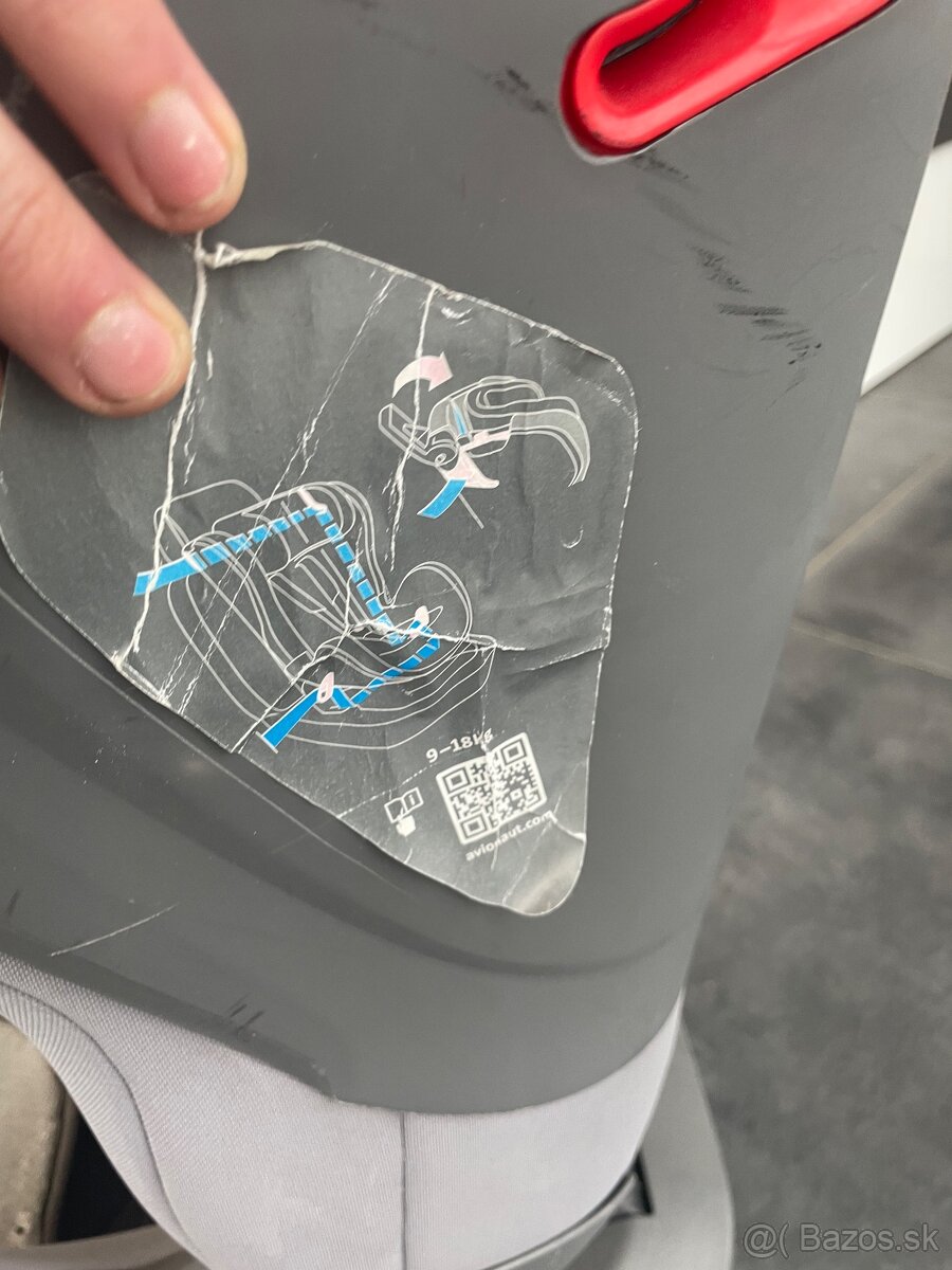 Autosedačka Avionaut Glider 9-18kg - 4