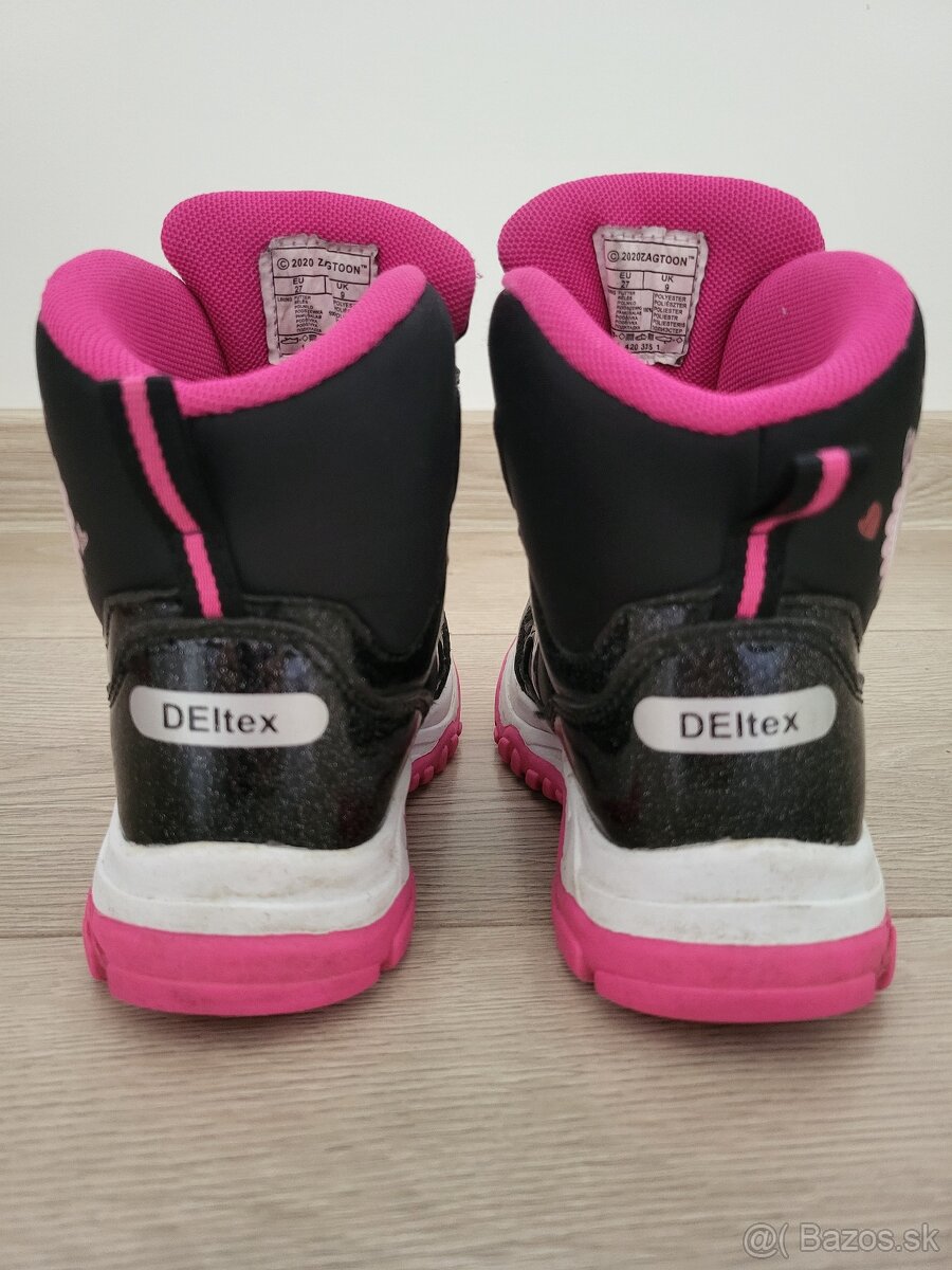 Dievcenske cizmy/snehule vel 27 - 4