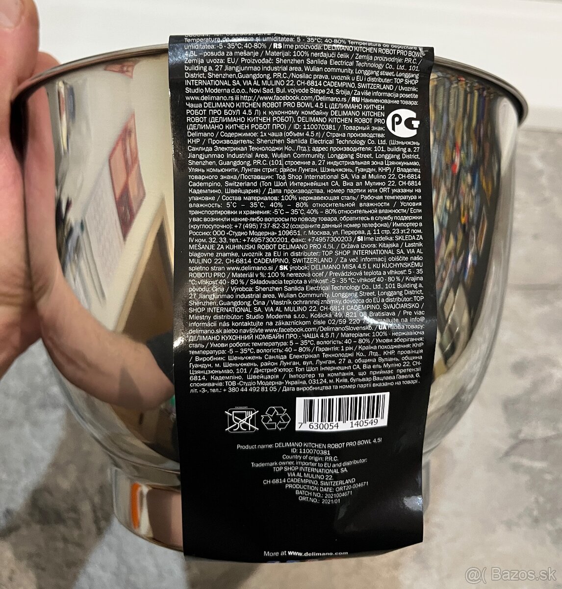 Nová misa Delimano Pro pre kuchynský robot - 4