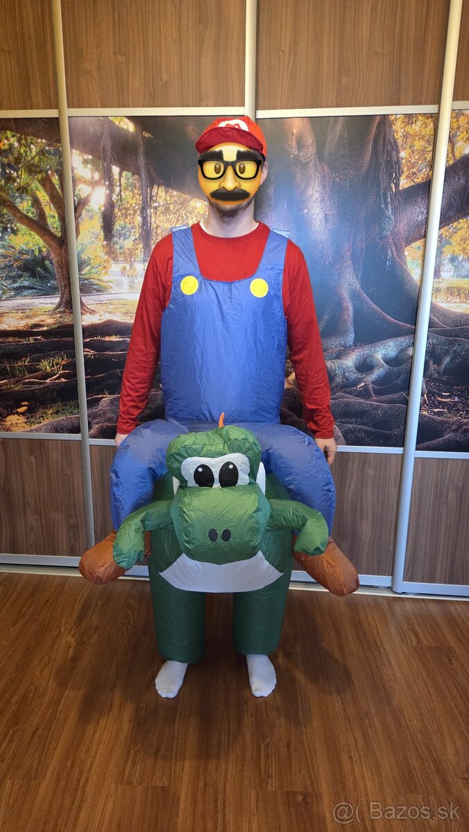 Karnevalový kostým Super Mario a Yoshi - 4
