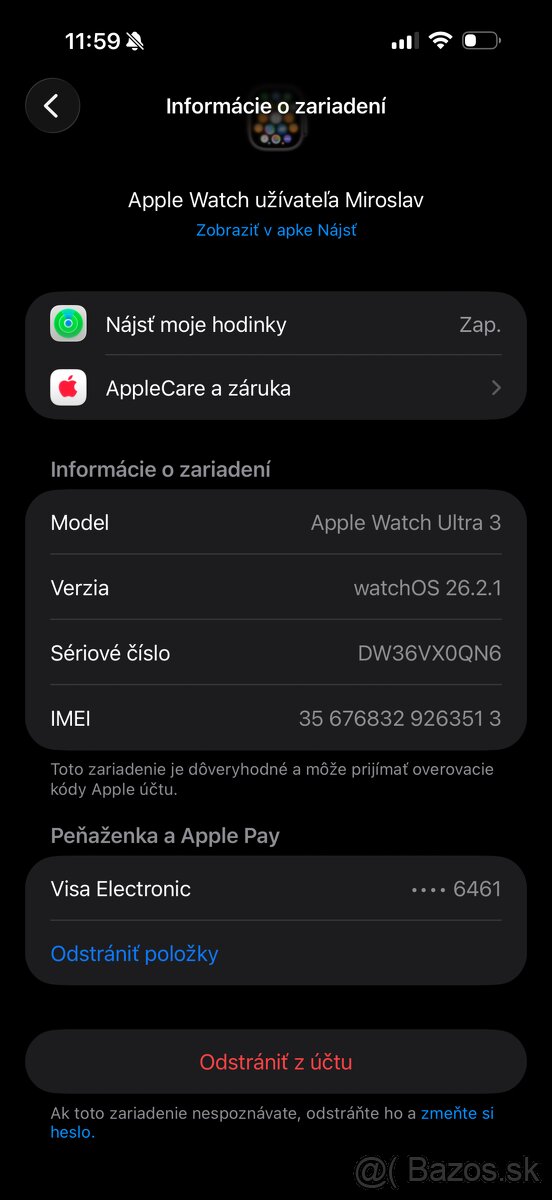 Apple watch ultra 3 black milanese loop - 4