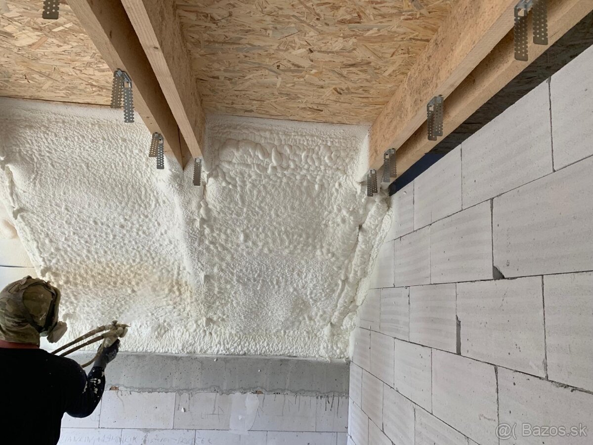 Striekaná penová izolácia - 4