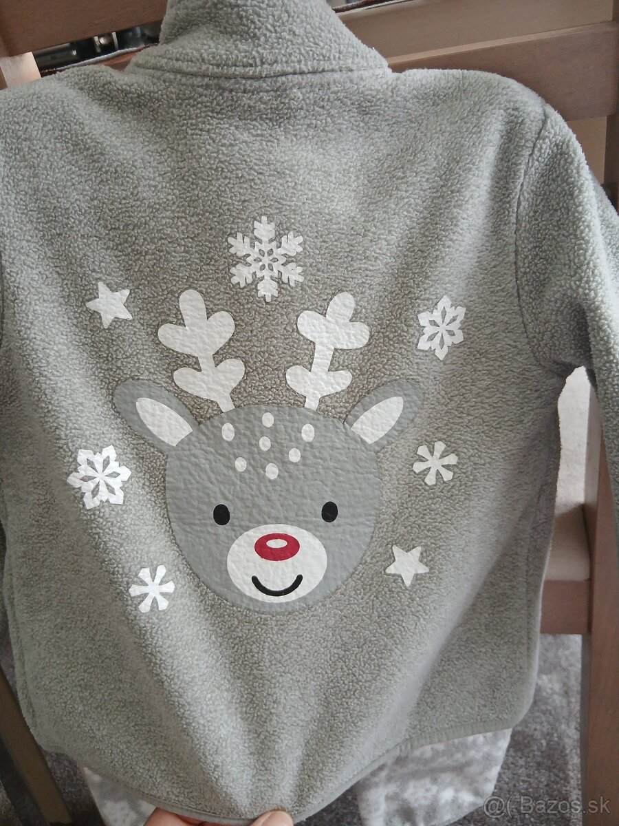 Teplá súprava na zimu veľ.80/86, Vianoce - 4