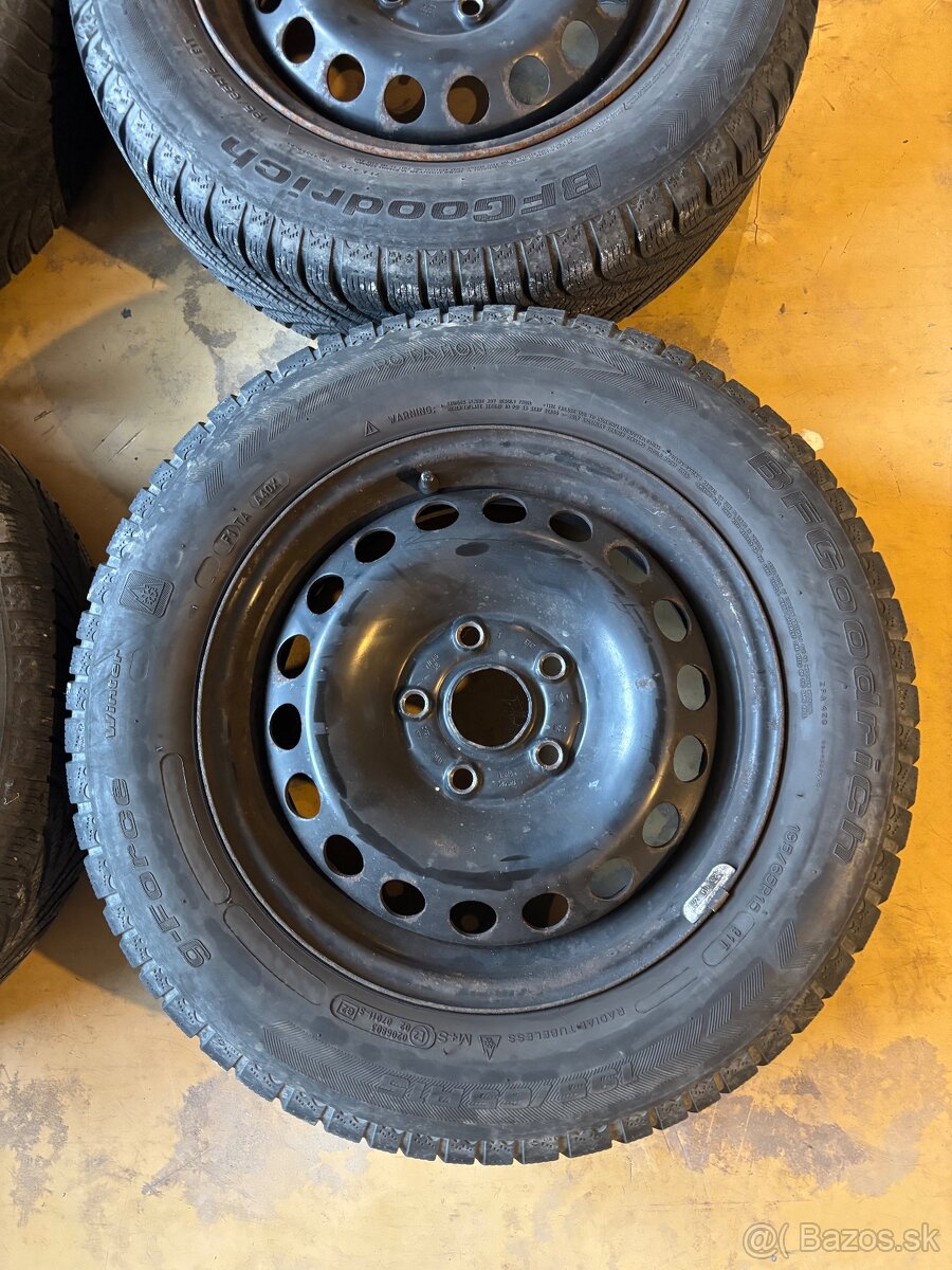 Plechove disky VW 5x112, R15 - 4