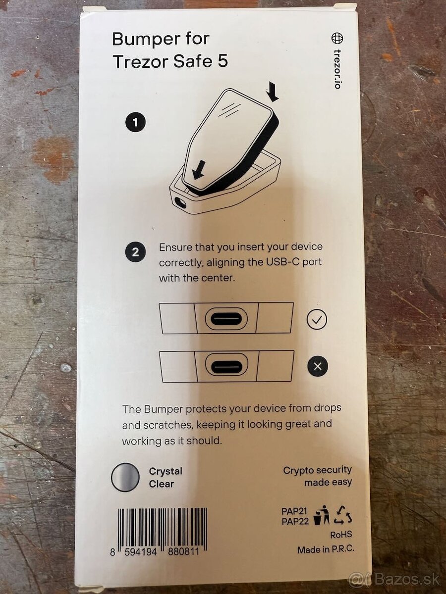 HW peněženka na crypto Trezor Safe 5 nový nerozbalený - 4