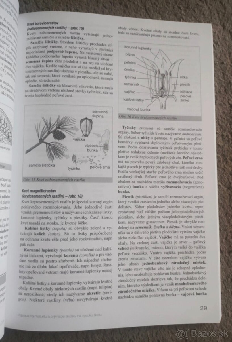 Príprava na maturitu a prijímacie skúšky na vysokú školu Bio - 4