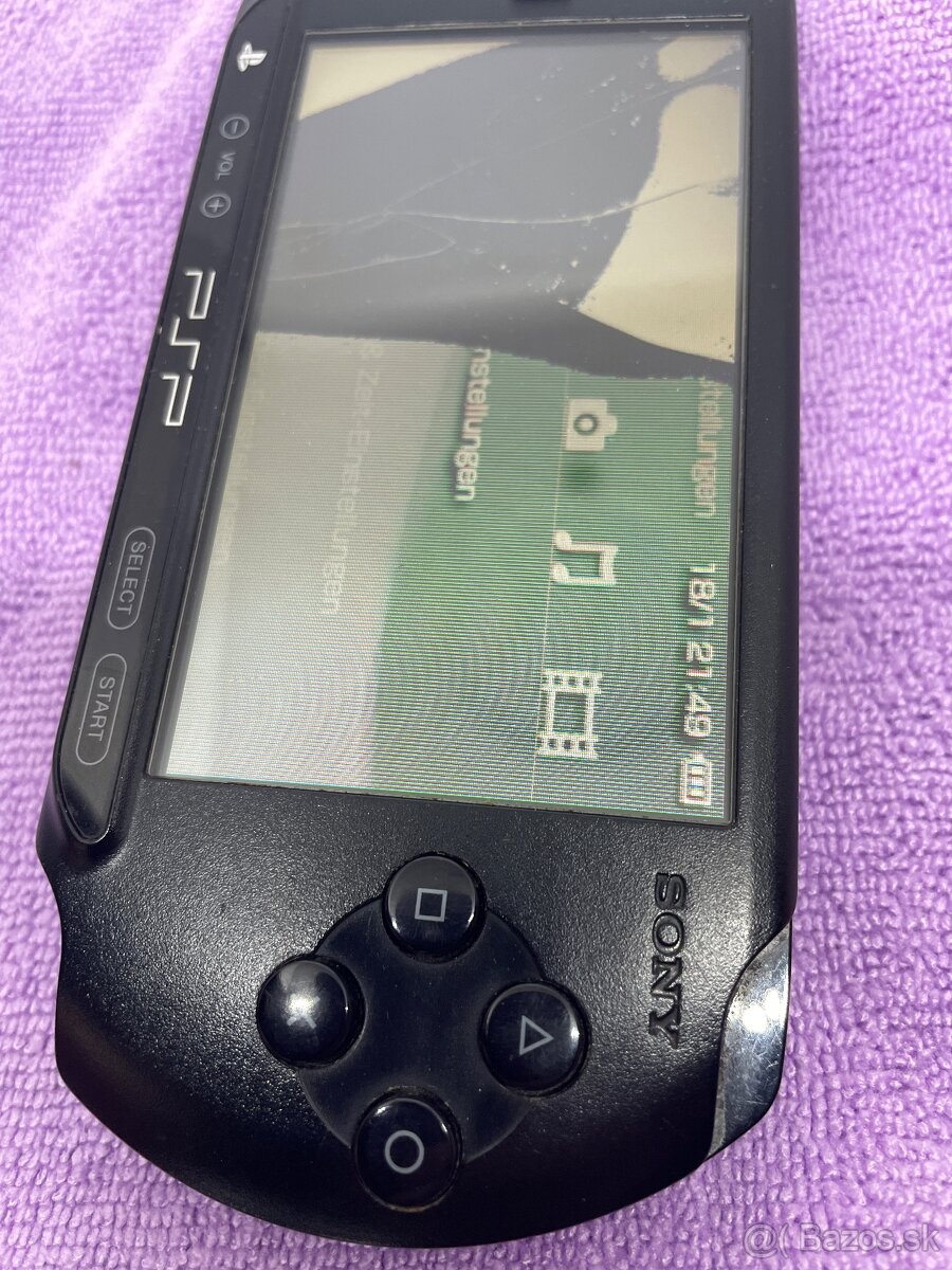 PSP - E1004 Prasknutý displej - 4