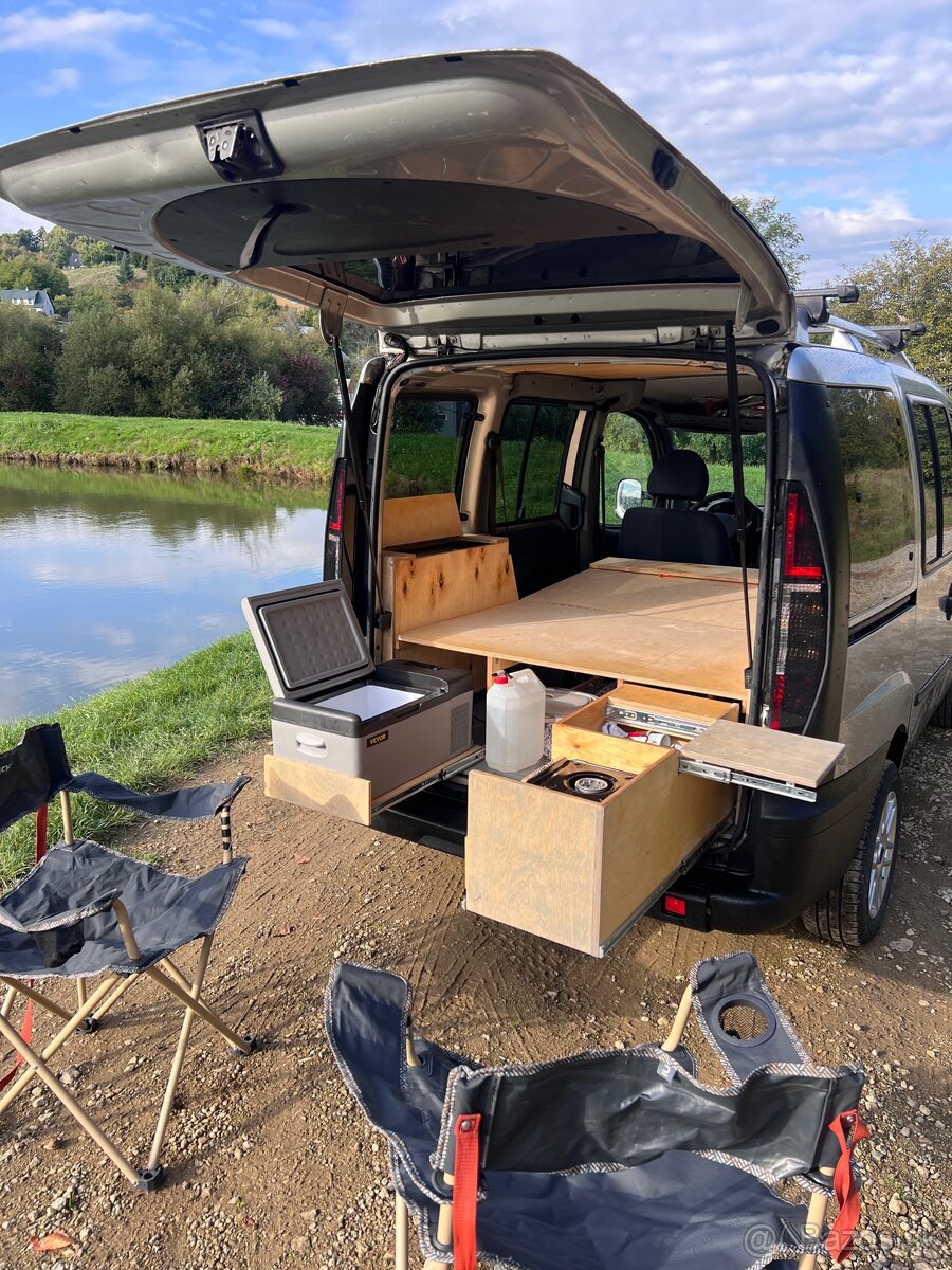 🚐 Fiat Doblo I 1.9 JTD – expedičný camper - 4
