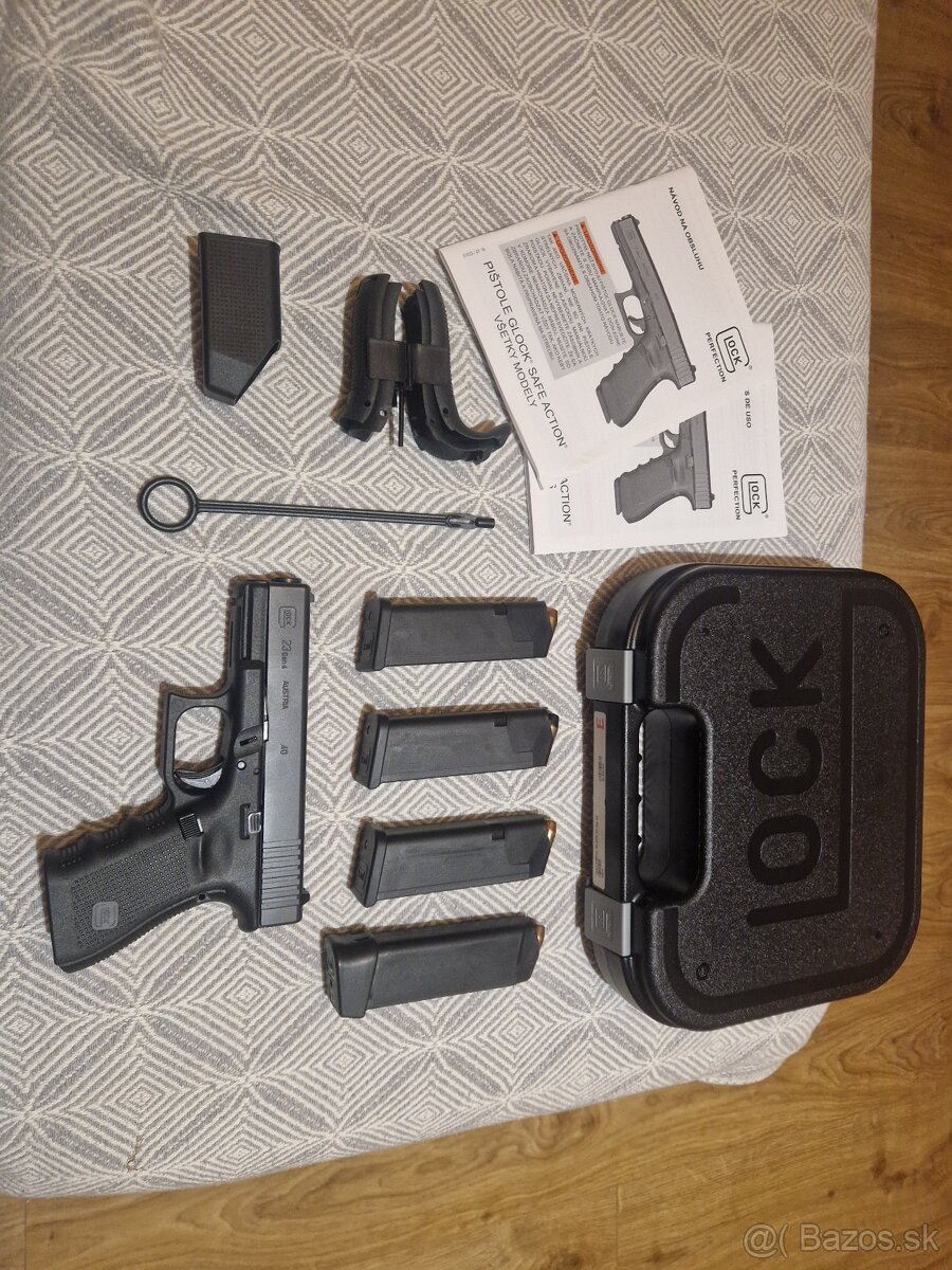 Predám Glock 23 gen. 4 cal .40 S&W - 4