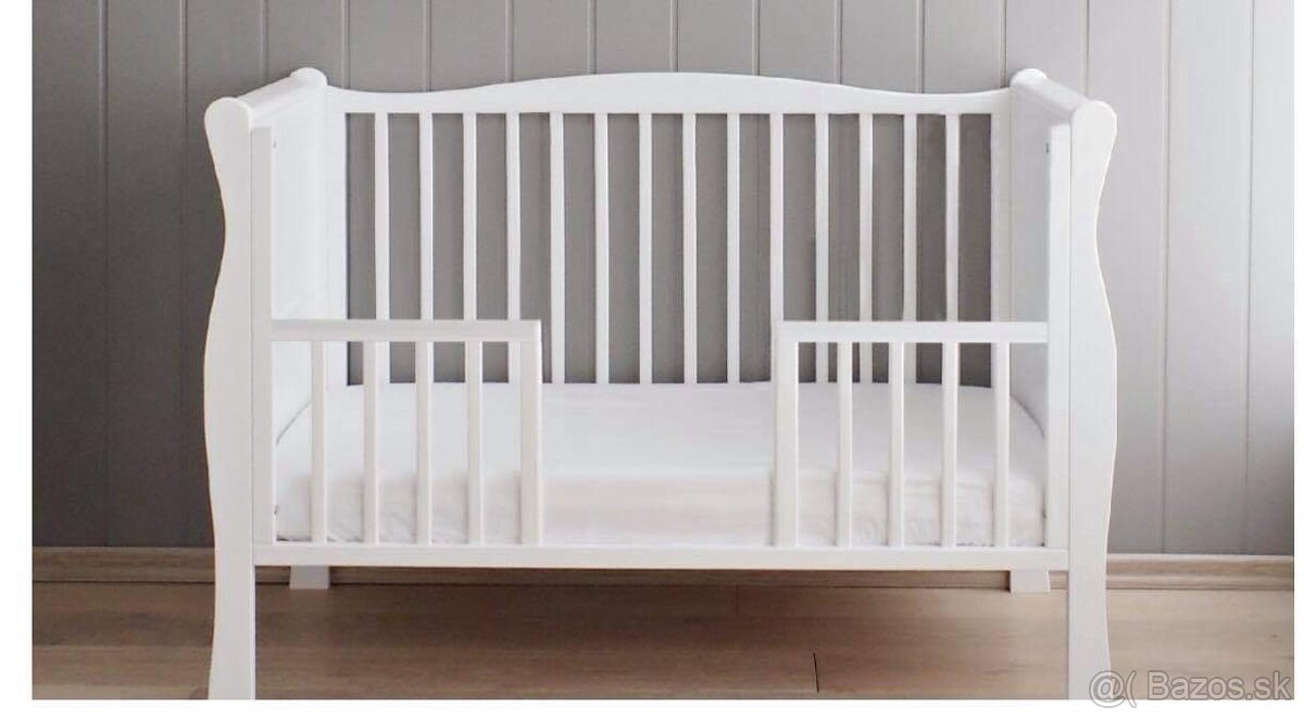 postieľka biela 120x60 - 4