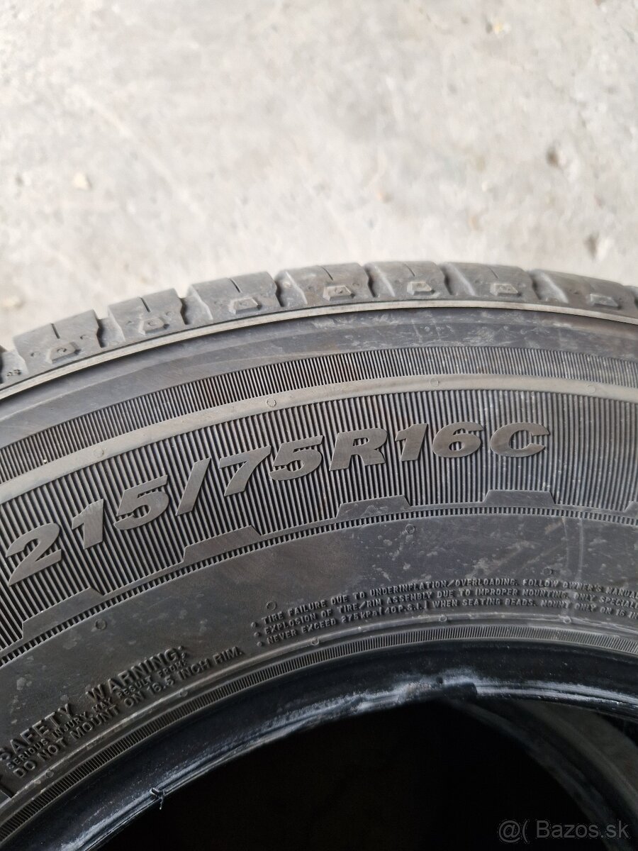 4x letne pneu Nexen 215/75 r16c - 4